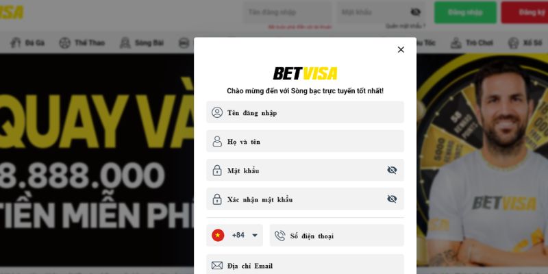 Các bước đăng ký chi tiết